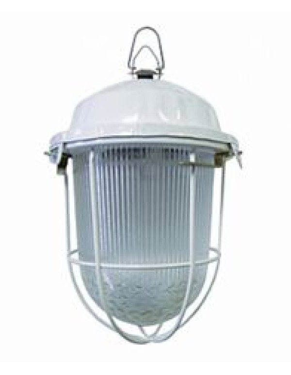 Светильник  жёлудь  (LED)  6,5Вт 810лм 5500К пылевл-защ. IP52 с решеткой на крюк ФОРСВЕТ