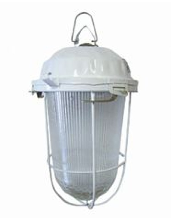 Светильник  жёлудь  (ЛН_Е27) 200Вт пылевл-защ. IP52 на крюк/с решёт. TDM