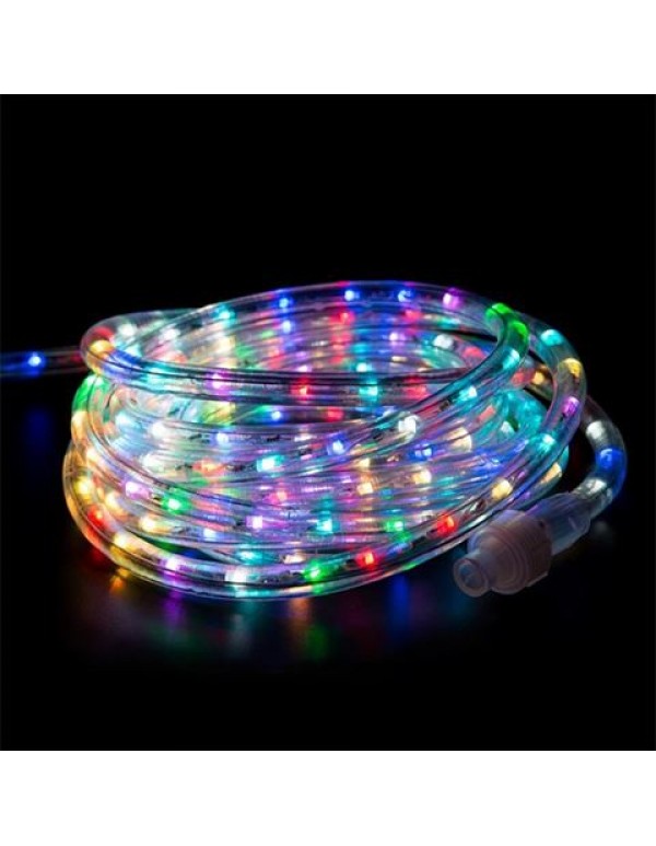 Светодиодный дюралайт 2W RGB 36 LED, свечение с динамикой, D13мм, бухта 14м