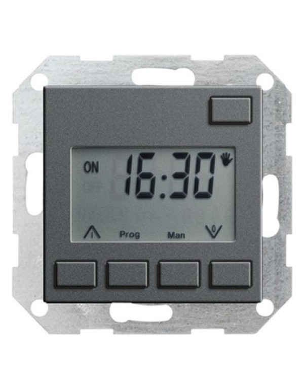 Таймер электронный Easy Gira System 55 антрацит