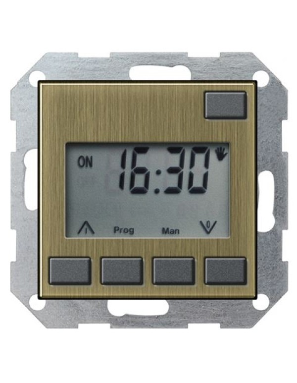 Таймер электронный Easy Gira System 55 бронза