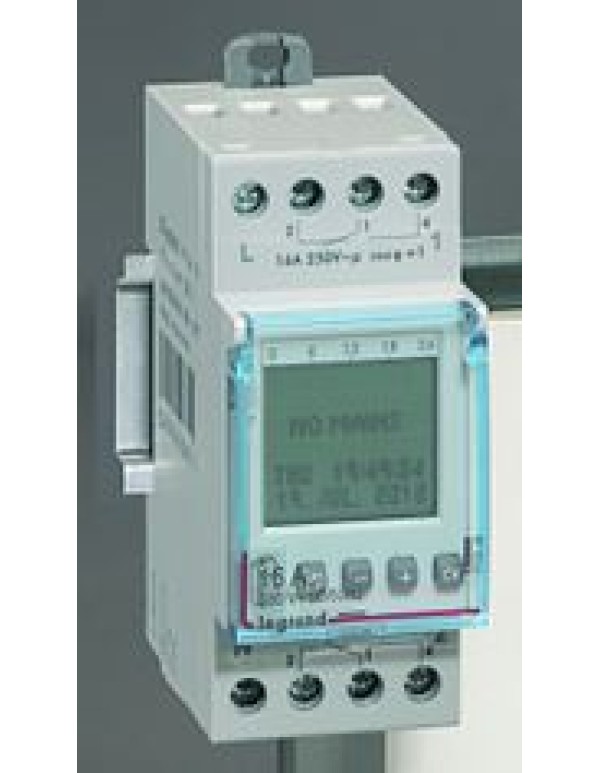 Цифровое реле времени для распределительного щита Legrand количество каналов2 AC (412630)