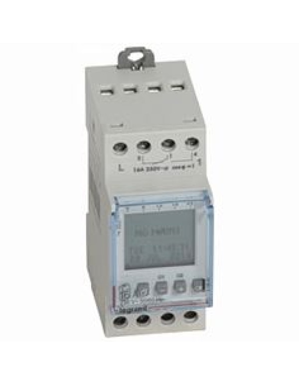 Цифровое реле времени для распределительного щита Legrand количество каналов2 AC (412641)