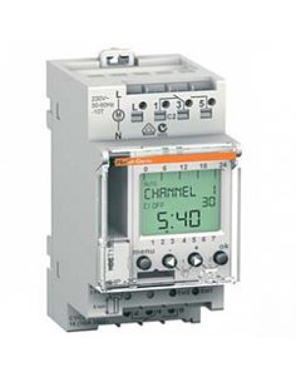 Цифровое реле времени для распределительного щита SE количество каналов2 AC (CCT15402)