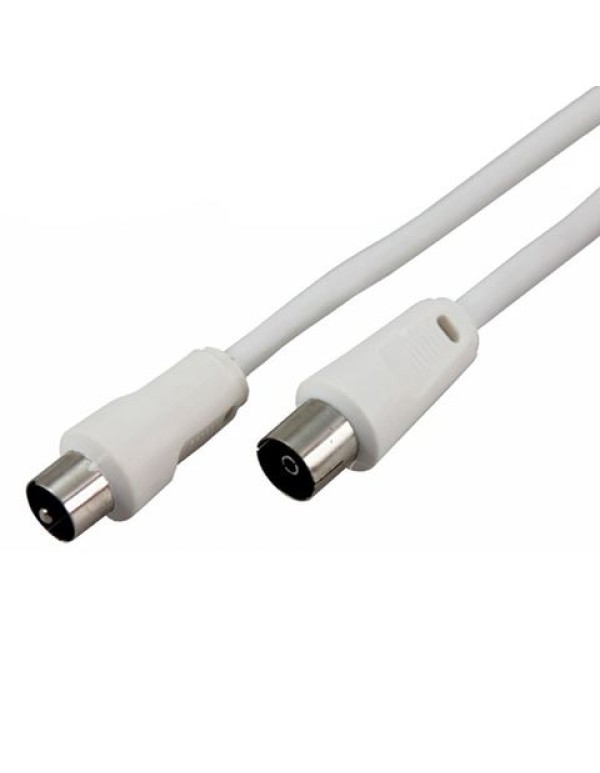 Шнур TV PLUG-TV JACK 7М Белый