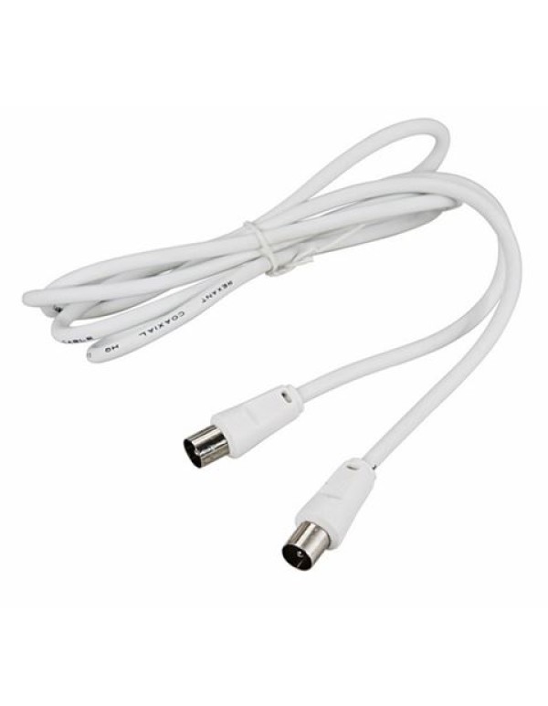 Шнур TV Plug-TV Plug 1.5М Белый