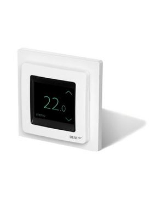 Терморег. сенсор. DEVIreg Touch 3680Вт с датч. пол/возд. бел