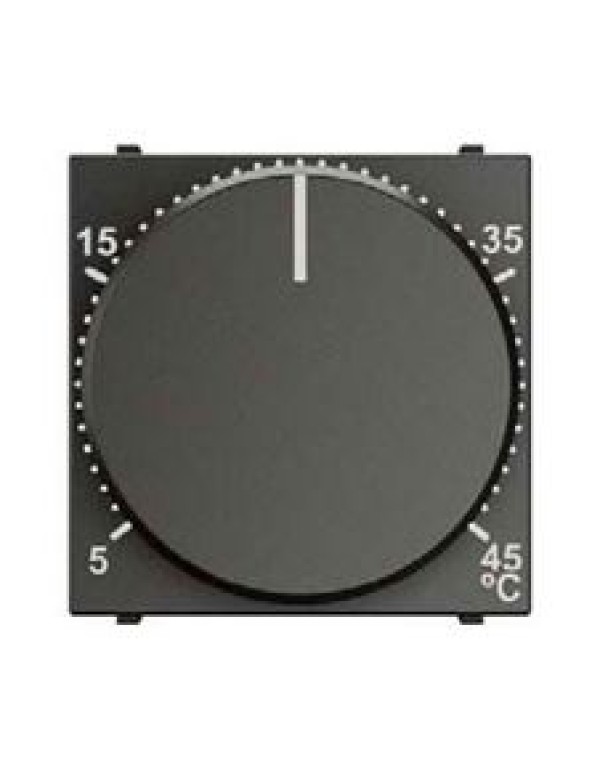 Регулятор температуры пола ABB (механизм с накладкой) скрытой установки с датчиком 5-45°C (N2240.3 AN)
