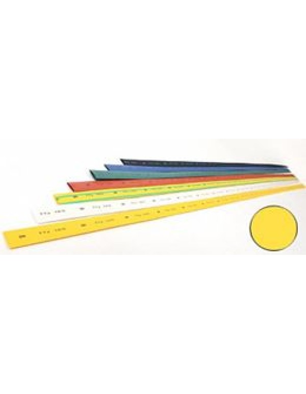 Термоусадочная трубка ТТУ 10/5 желтая 1 м IEK