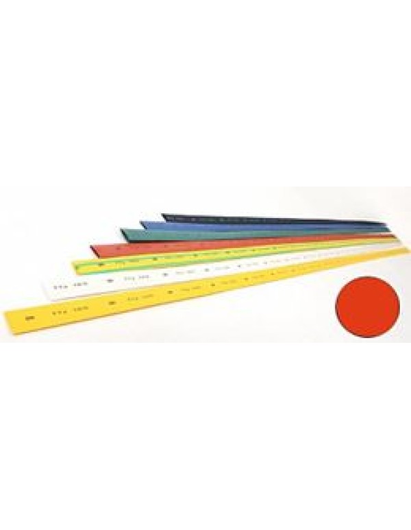 Термоусадочная трубка ТТУ 6/3 красная 1 м IEK