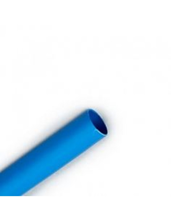 Трубка Т/У (3:1) тонкостенная  1,5/0.5мм синяя 3М