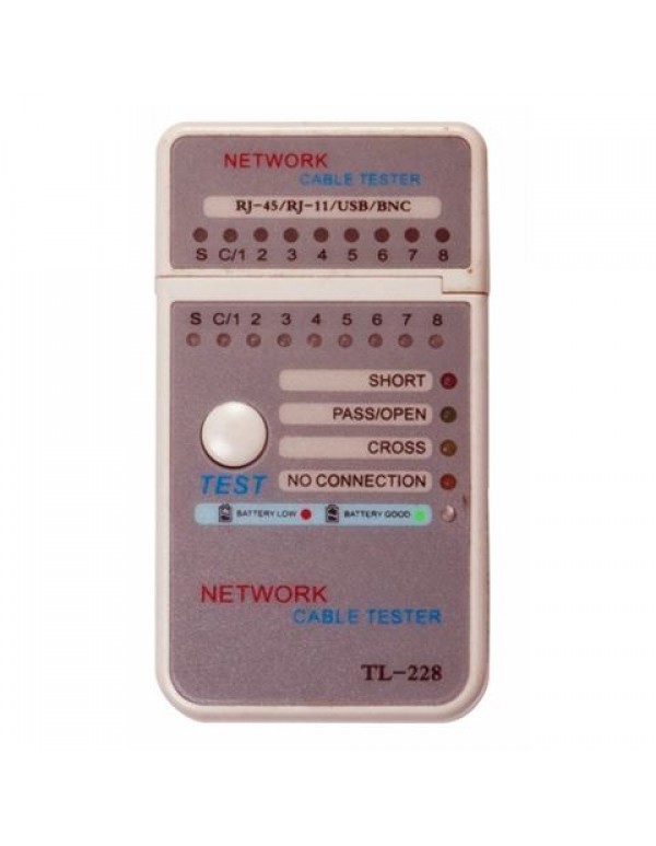 Тестер Кабеля  мини  RJ-45 (HT-C004) (HT-228) REXANT