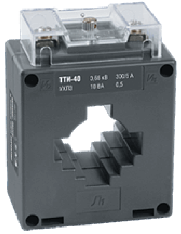 Трансформатор тока ТТИ-40 300/5А 5ВА класс 0,5S IEK ITT30-3-05-0300 ИЭК