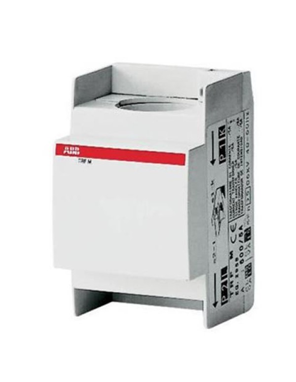 Трансформатор тока модульный ABB TRF M 100/5A, 2ВА, класс 0.5, проходного типа под кабель d29mm