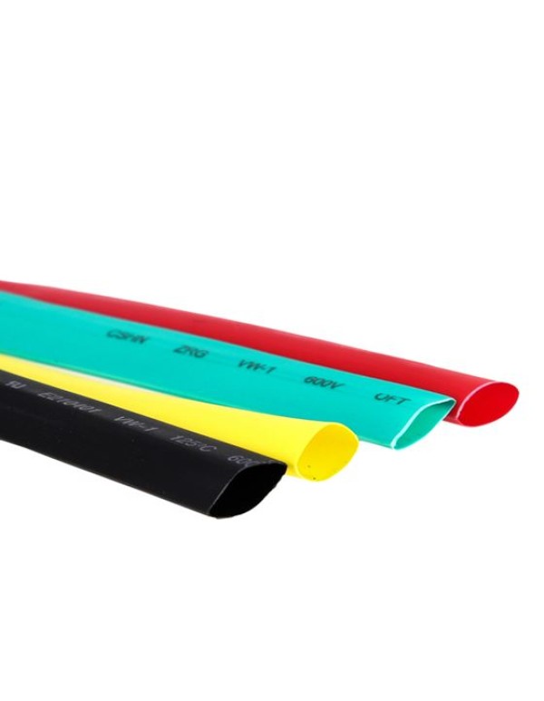 Термоусаживаемая трубка ТУТ 4/2 красная EKF PROxima | tut-4-r | EKF