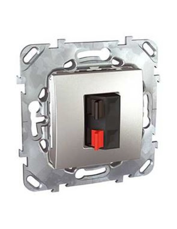 Unica Аудио розетка Алюминий