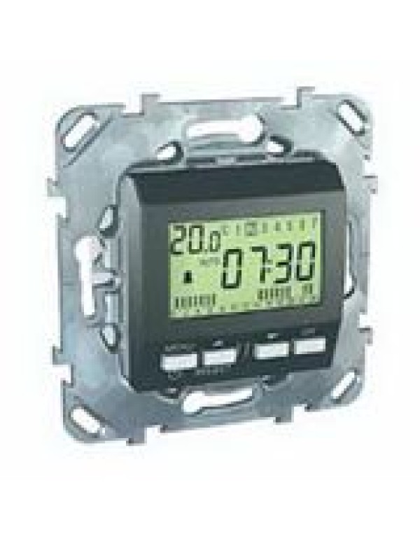 Unica Будильник программируемый, недельный Графит