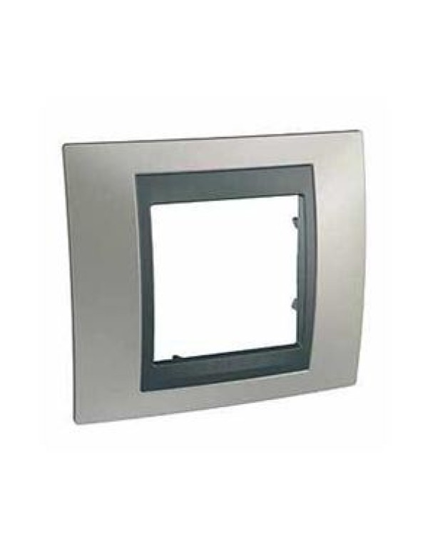 Unica Top Рамка х1 металл Никель