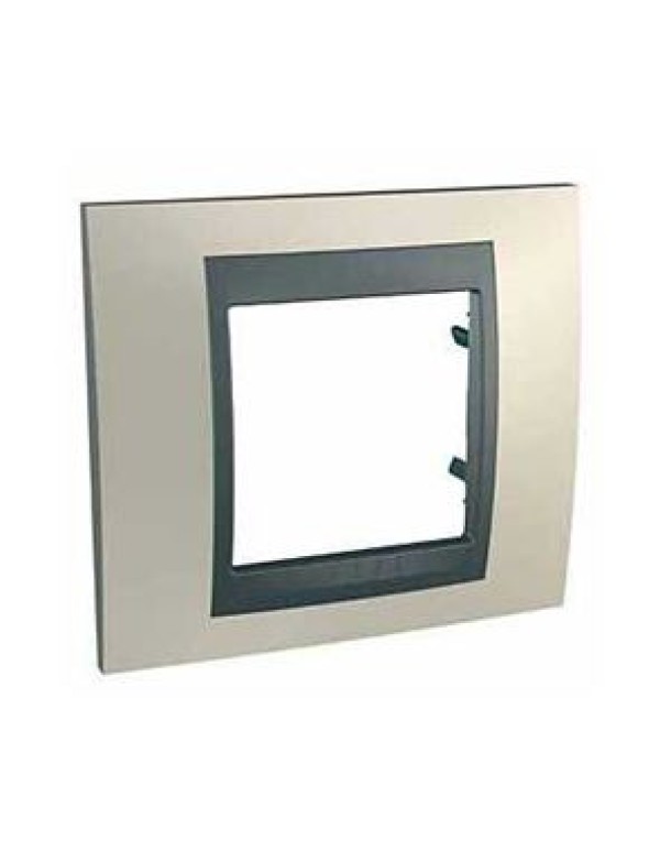 Unica Top Рамка х1 металл Опал