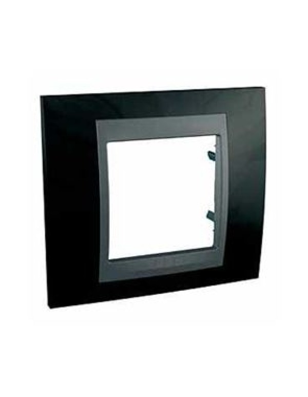 Unica Top Рамка х1 металл Родий