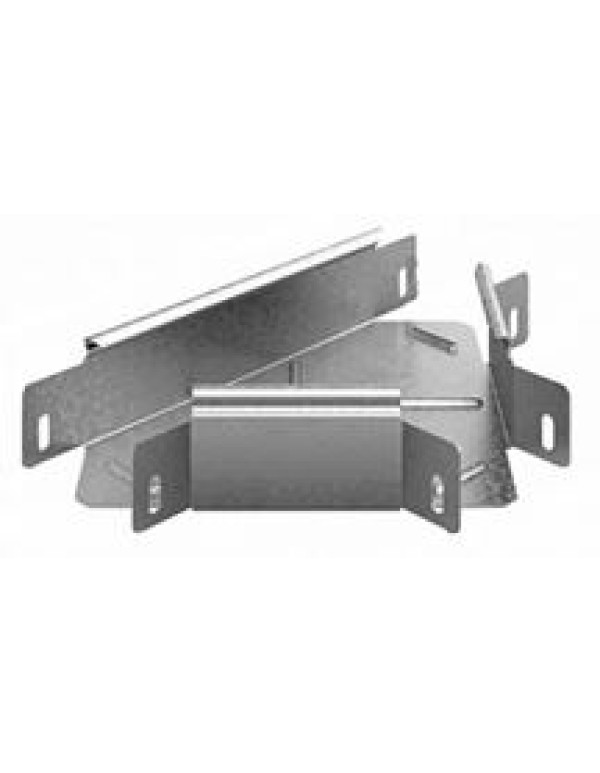 Угловой соединитель Т-образный к лотку УЛ 600х80 УСТР-600х80 УЛ Ostec