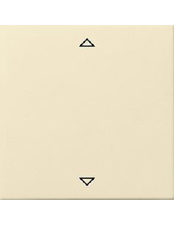 Клавиша мех-ма упр. жалюзи с электрон. блокировкой одинарная кремовая F100