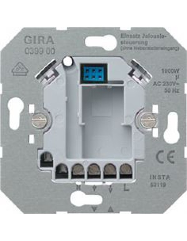 Мех-м управления жалюзи с электрон. блокировкой 1000ВА Gira