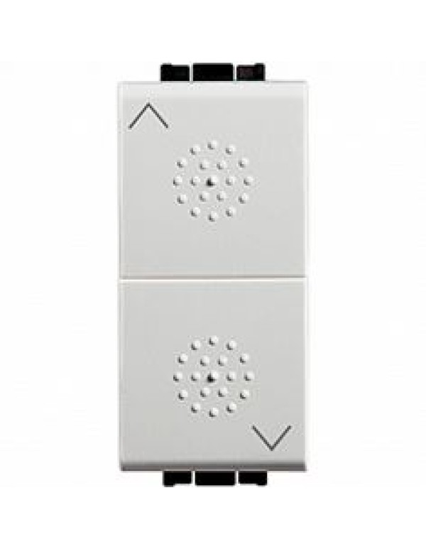 Жалюзийный механизм без фиксации 1 мод. 10А, 250В белый