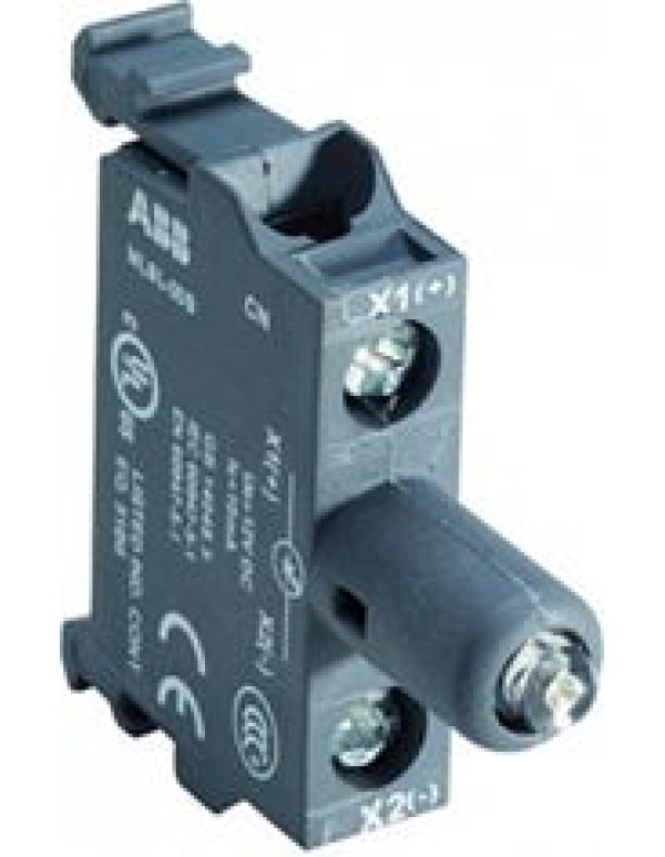 Патрон MLBL-01BR со встроенным светодиодом красный 24В AC/DC для боксов