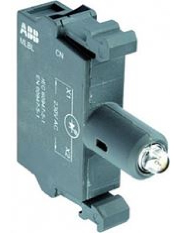 Патрон MLBL-01W со встроенным светодиодом белый 24В AC/DC