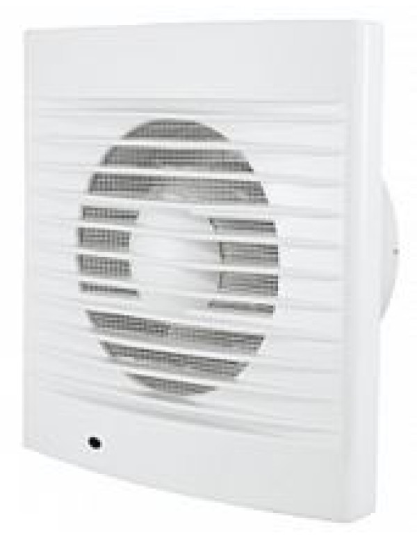 Вентилятор бытовой настенный 150С с обратным клапаном КО 280м3/час SQ1807-0003К TDM