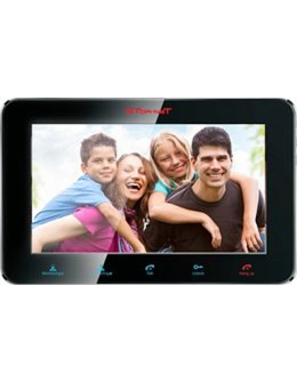 Монитор IP-видеодомофона 7  черный Tor-neT