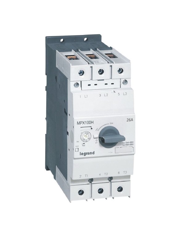 Выключатель авт. защиты двиг. MPX3 100H 26A 100kA | 417372 | Legrand
