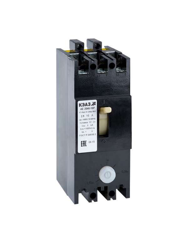 Выключатель автоматический АЕ2056М-32Р-100А-10Iн-400AC-НР220AC/DC-У3 | 104507 | КЭАЗ