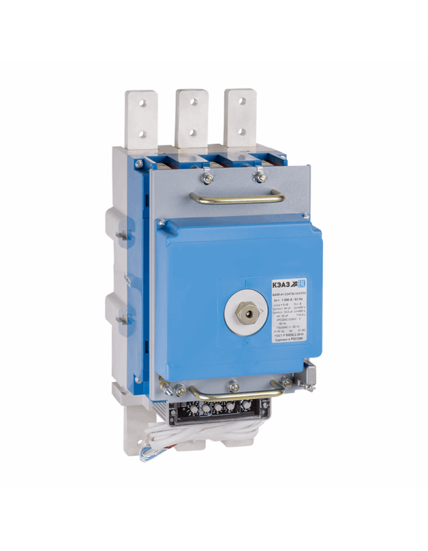 Выключатель автоматический ВА55-41-331130-1000А-690AC-ПЭ230AC-УХЛ3 | 108226 | КЭАЗ