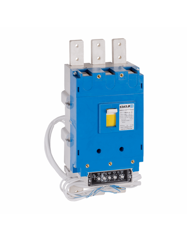 Выключатель автоматический ВА55-41-334710-1000А-690AC-НР400AC-УХЛ3 | 108217 | КЭАЗ