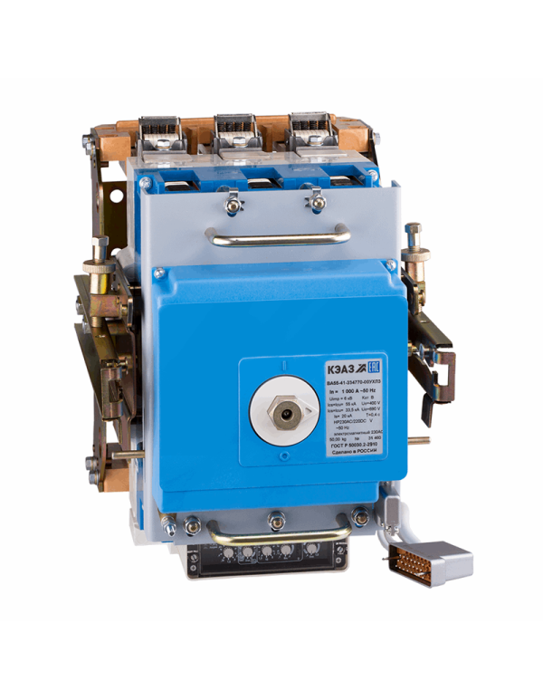 Выключатель автоматический ВА55-41-341170-1000А-690AC-ПЭ230AC-УХЛ3 | 108291 | КЭАЗ