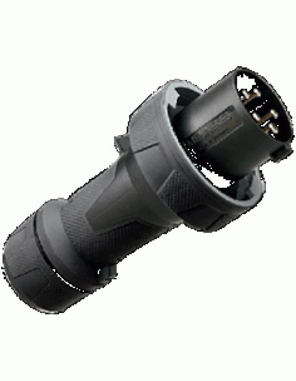 63A5п 6ч400В вилка PowerTOP Xtra IP 67 черный Mennekes