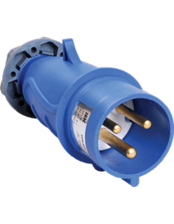 Вилка силовая IEK прямая (PSN01-032-3)