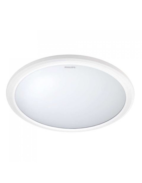 Светильник светодиодный Philips LED CEILING 12Вт 2700K IP65 круглый накладной 290x66 белый