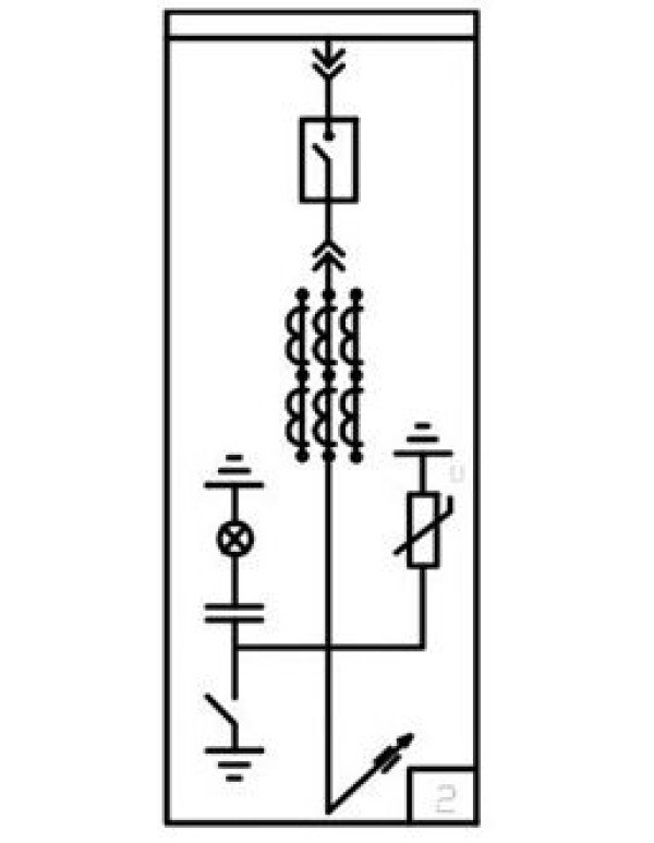 КРУ 10кВ 2000А сх2 У3