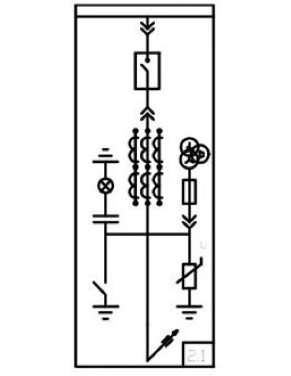КРУ 6кВ 2000А сх2.1 У3