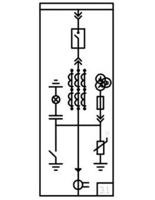 КРУ 6кВ 630А сх3.1 У3