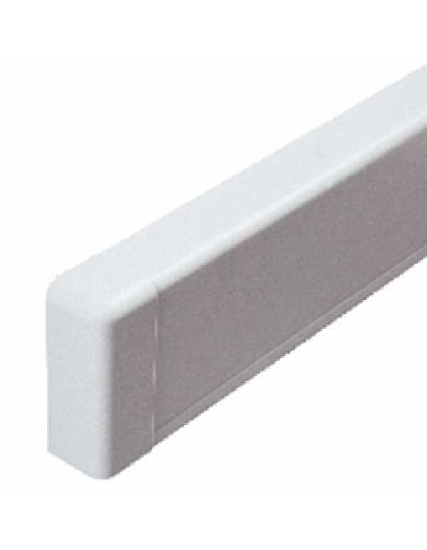 Заглушка для плинтусного короба 100х40 мм белый ДКС