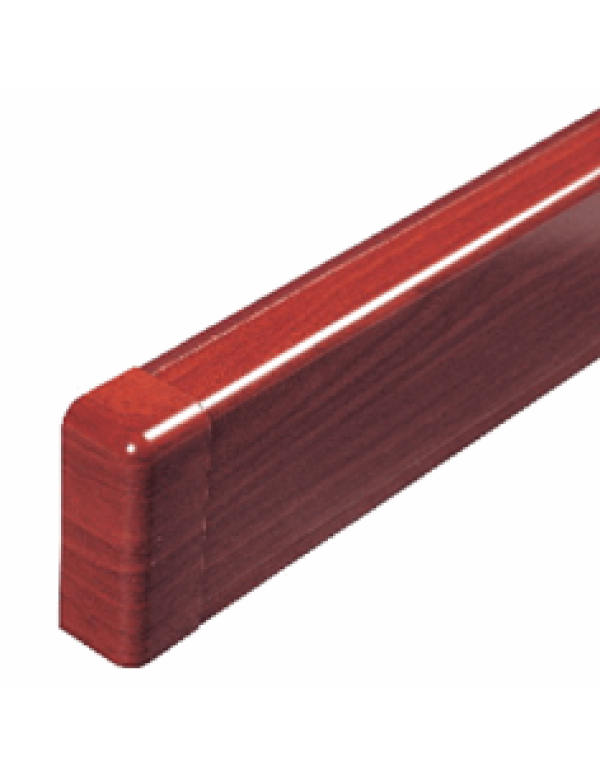 Заглушка для плинтусного короба 100х40 мм (ламинированная под дерево) ДКС