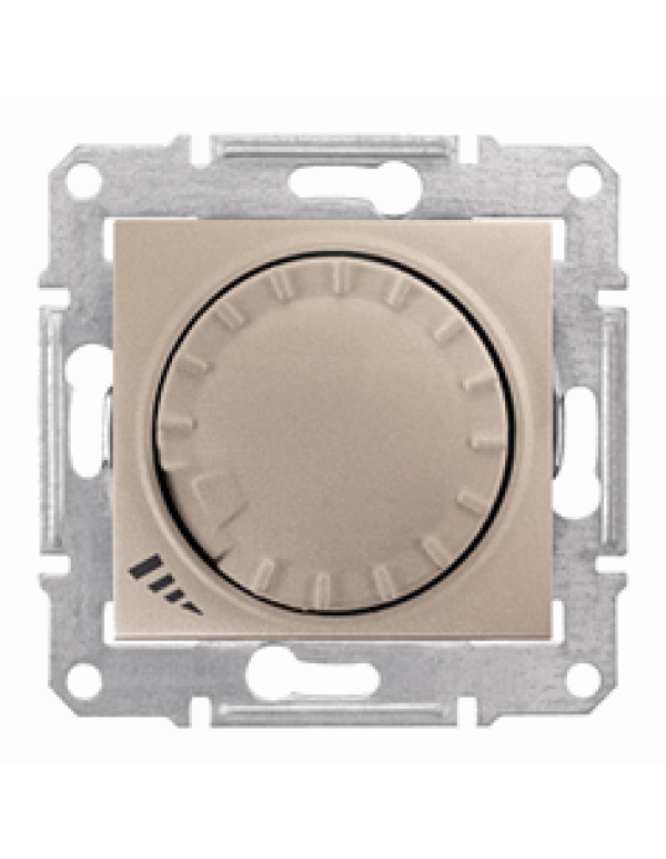 SEDNA СВЕТОРЕГУЛЯТОР универсальный повор-наж. прох.20-420Вт, ТИТАН