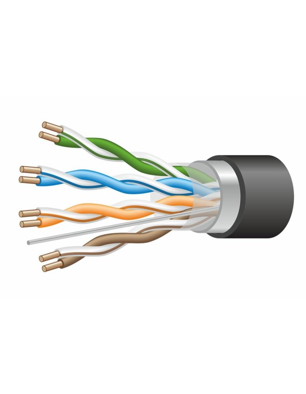 FTP 4 Cat 5e 24 AWG outdoor Cu