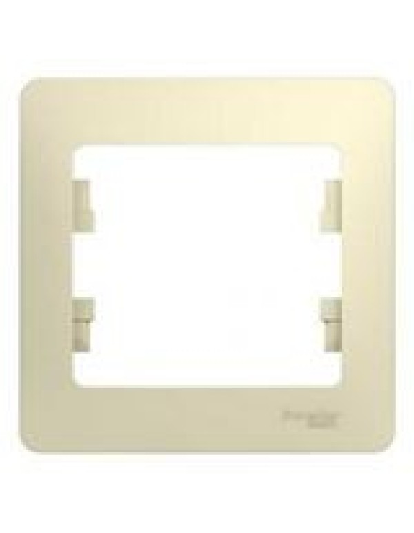 Рамка бежевая 1 пост.