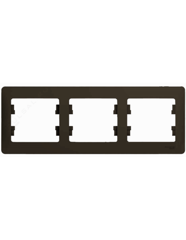 Рамка шоколад 3 пост. горизонт