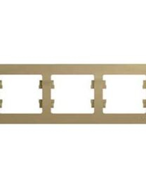 Рамка титан 3 пост. горизонт